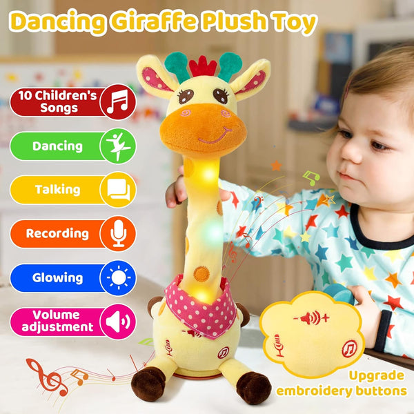 Groovy Talking & Singing & Dancing Musical Giraffe Plush