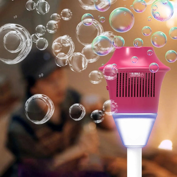 Tiki Torch Bubble Machine
