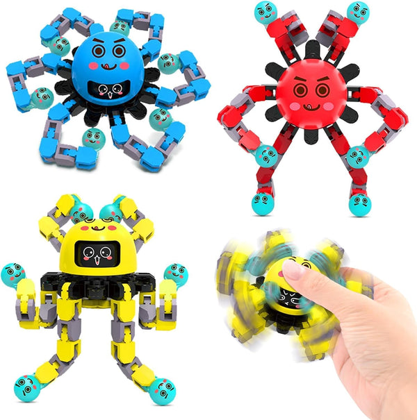 Transform-a-Spinner™ – Creative 3-in-1 Fidget Toy Set for Kids & Adults