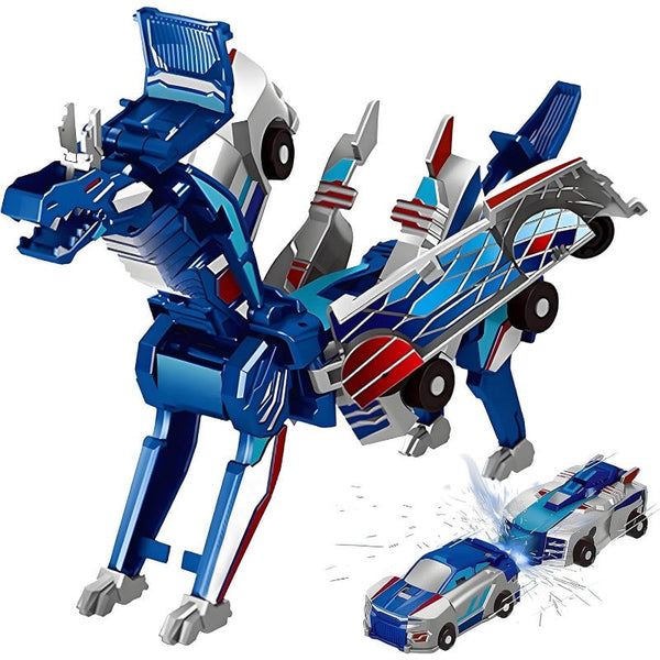 DinoDrive 2-in-1 Transforming Race Car Dinosaur Toy