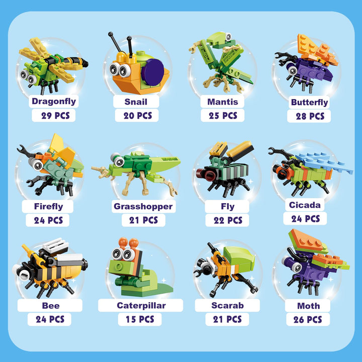Block Animal Insect Mini Insect Building Blocks Set – IFurryhaven